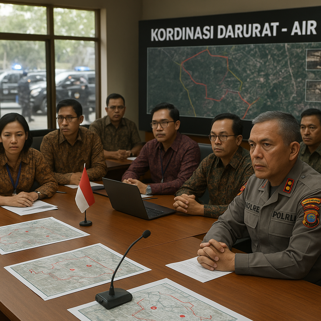 Bahas Teror di Air Upas, Polres Ketapang Buru DPO Kasus Pembakaran dan Penembakan