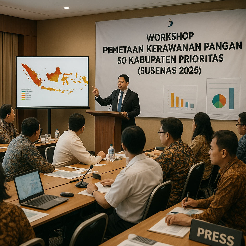 Bappenas Gelar Workshop Pemetaan Kerawanan Pangan di 50 Kabupaten di Indonesia