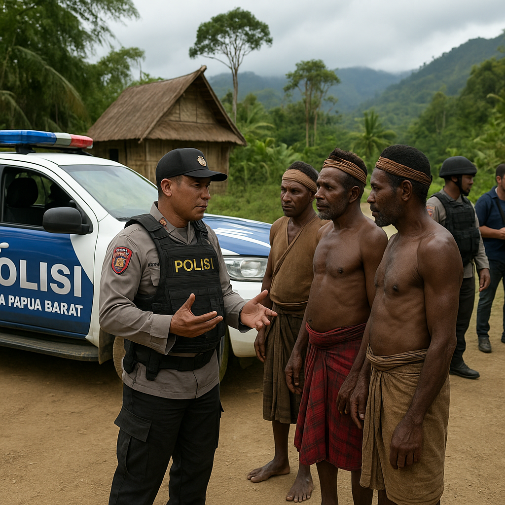 Polda Papua Barat Perkuat Pengamanan di Distrik Maybrat Usai Laporan Gesekan Antar Suku