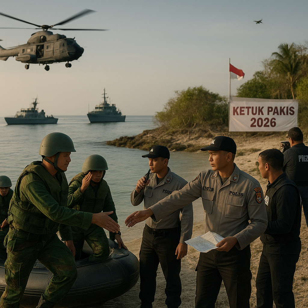 Latihan Gabungan TNI-Polri Fokus pada Skenario Ancaman di Pulau-Pulau Kecil Terluar