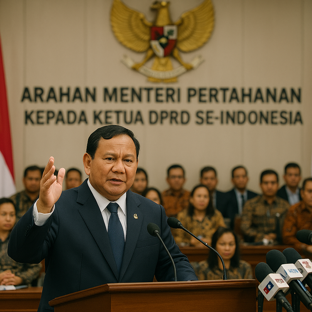 Beri Arahan ke Ketua DPRD se  Indonesia, Prabowo: Saya Ingin Bicara Apa Adanya, dari Hati ke Hati