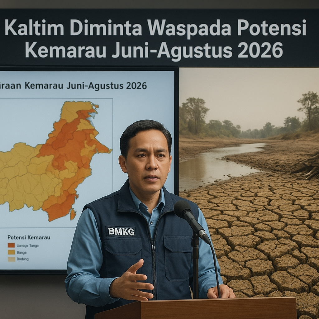 Kaltim Diminta Waspada Potensi Kemarau Juni-Agustus 2026
