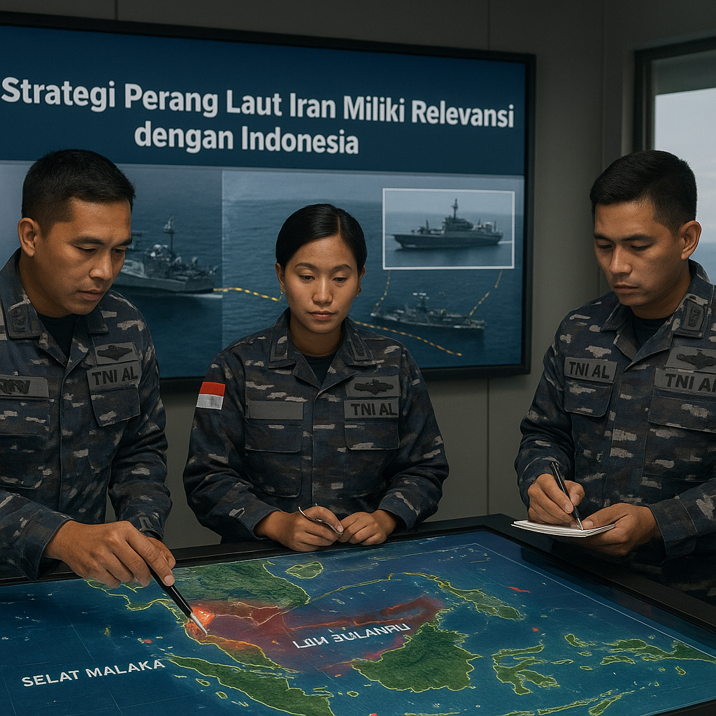 Strategi Perang Laut Iran Miliki Relevansi dengan Indonesia