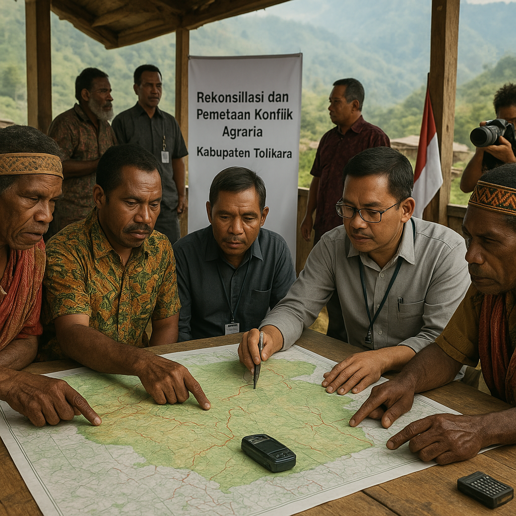 Rekonsiliasi dan Pemetaan Konflik Agraria di Kabupaten Tolikara, Papua Pegunungan