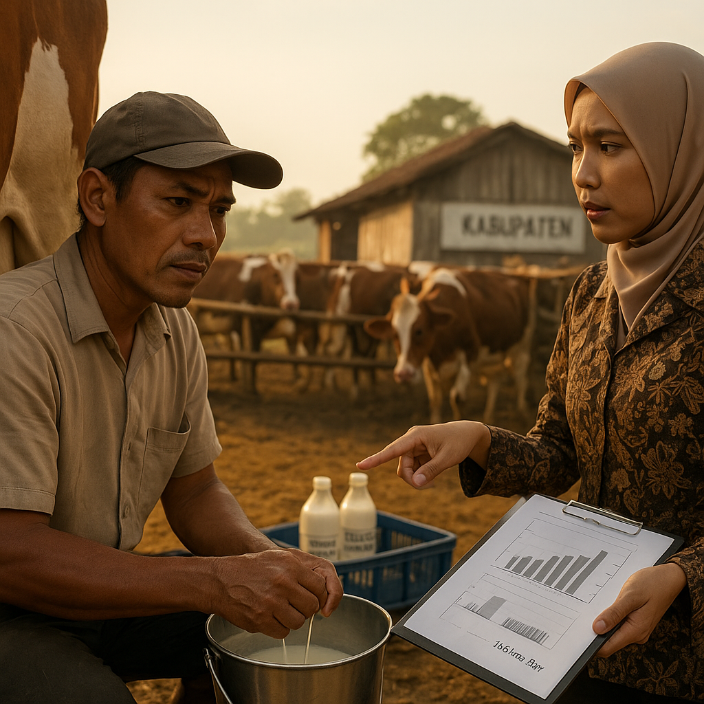Indonesia Butuh Tambahan 144 Juta Liter Susu Segar per Tahun buat MBG