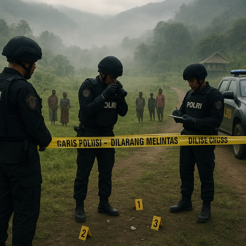 Satgas Damai Cartenz Tembak Mati Pentolan KKB di Yahukimo