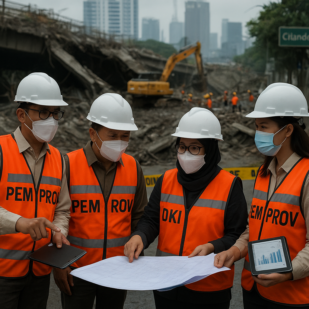 Pemprov DKI Perketat Pengawasan Kontraktor Proyek Infrastruktur Usai Insiden Ambruknya Proyek Underpass