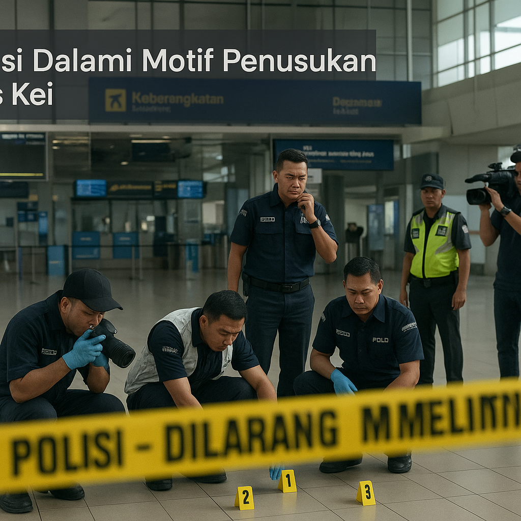 Polisi Dalami Motif Penusukan Nus Kei