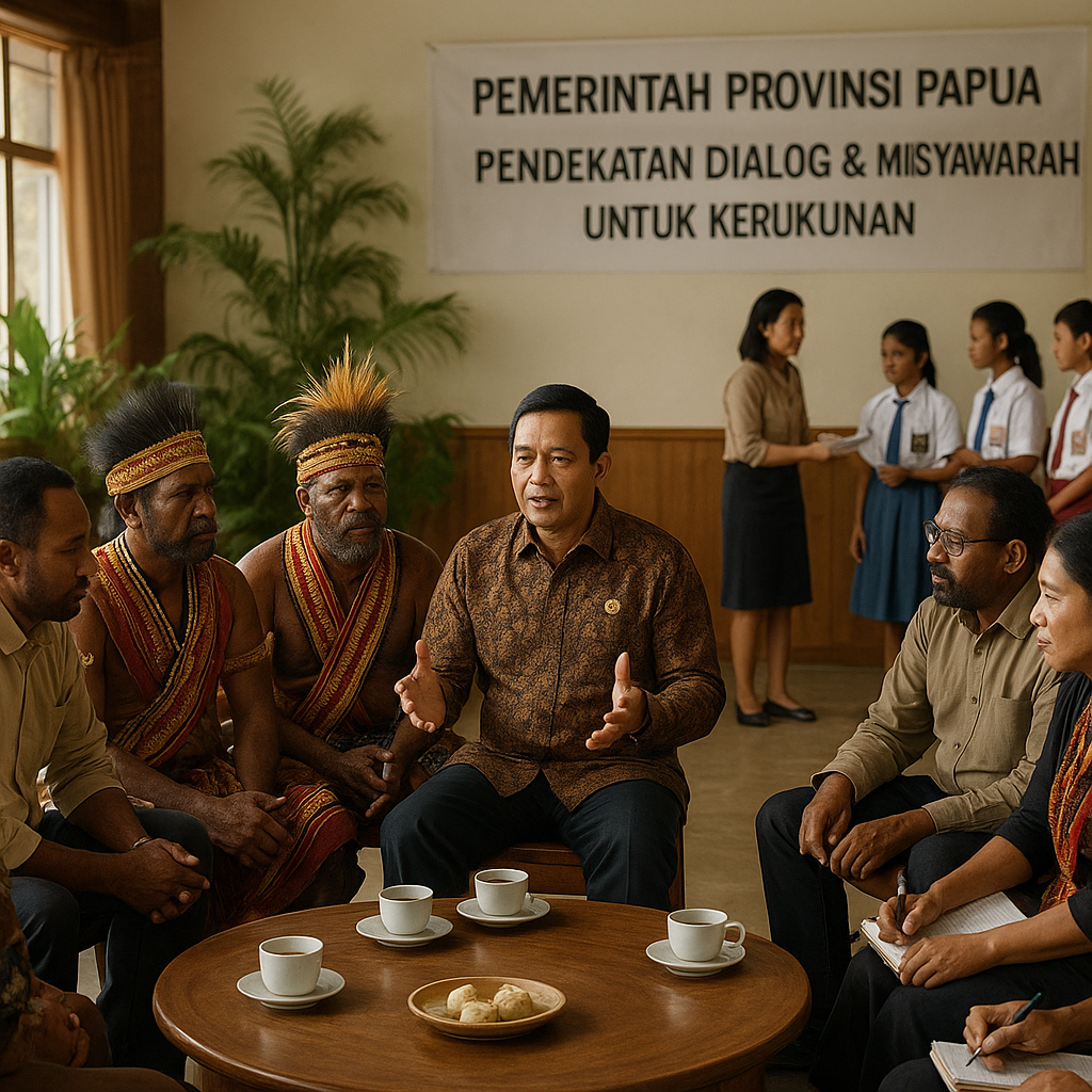 Pemerintah Provinsi Papua Perkuat Pendekatan Dialog untuk Redam Potensi Konflik Antar-Komunitas