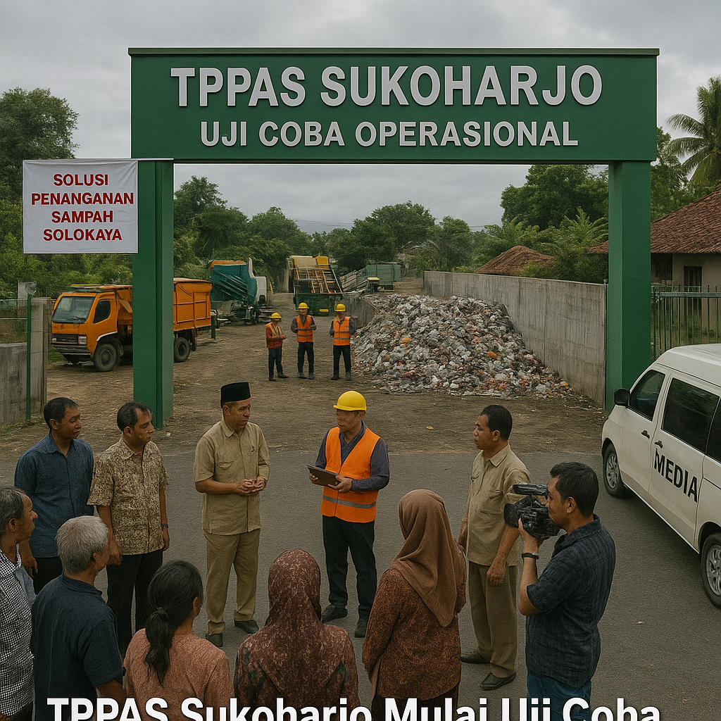 TPPAS Sukoharjo Mulai Uji Coba, Solusi atau Beban Baru bagi Warga?