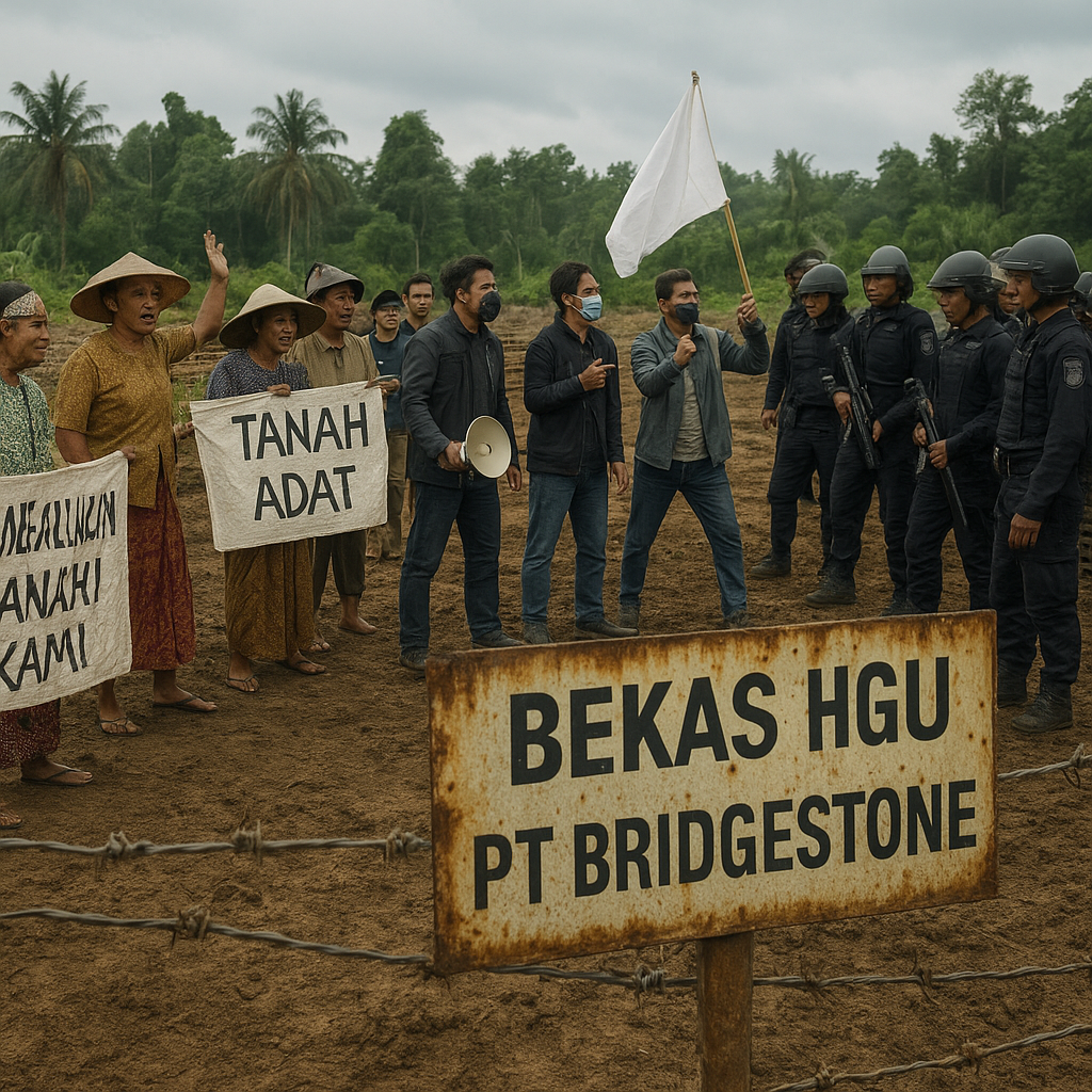 Sengketa Lahan PT Bridgestone di Sipispis Telah Berlangsung Puluhan Tahun