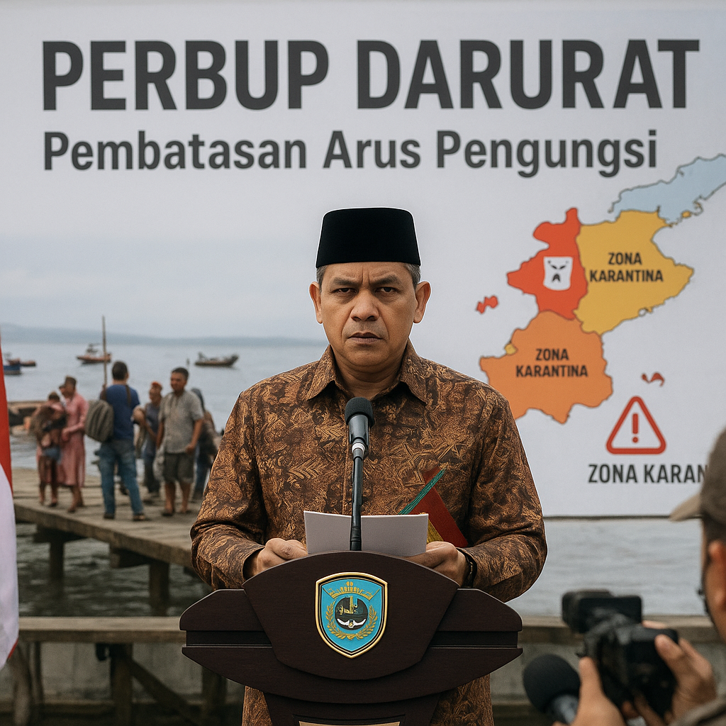 Bupati Maluku Tenggara Terbitkan Regulasi Darurat Batasi Arus Pengungsi dari Republik Maluku Selatan
