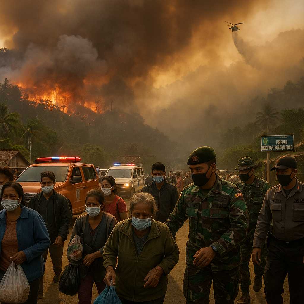 Kebakaran Hutan di Papua Menjalar, Warga Dievakuasi dari Distrik Muara Tami
