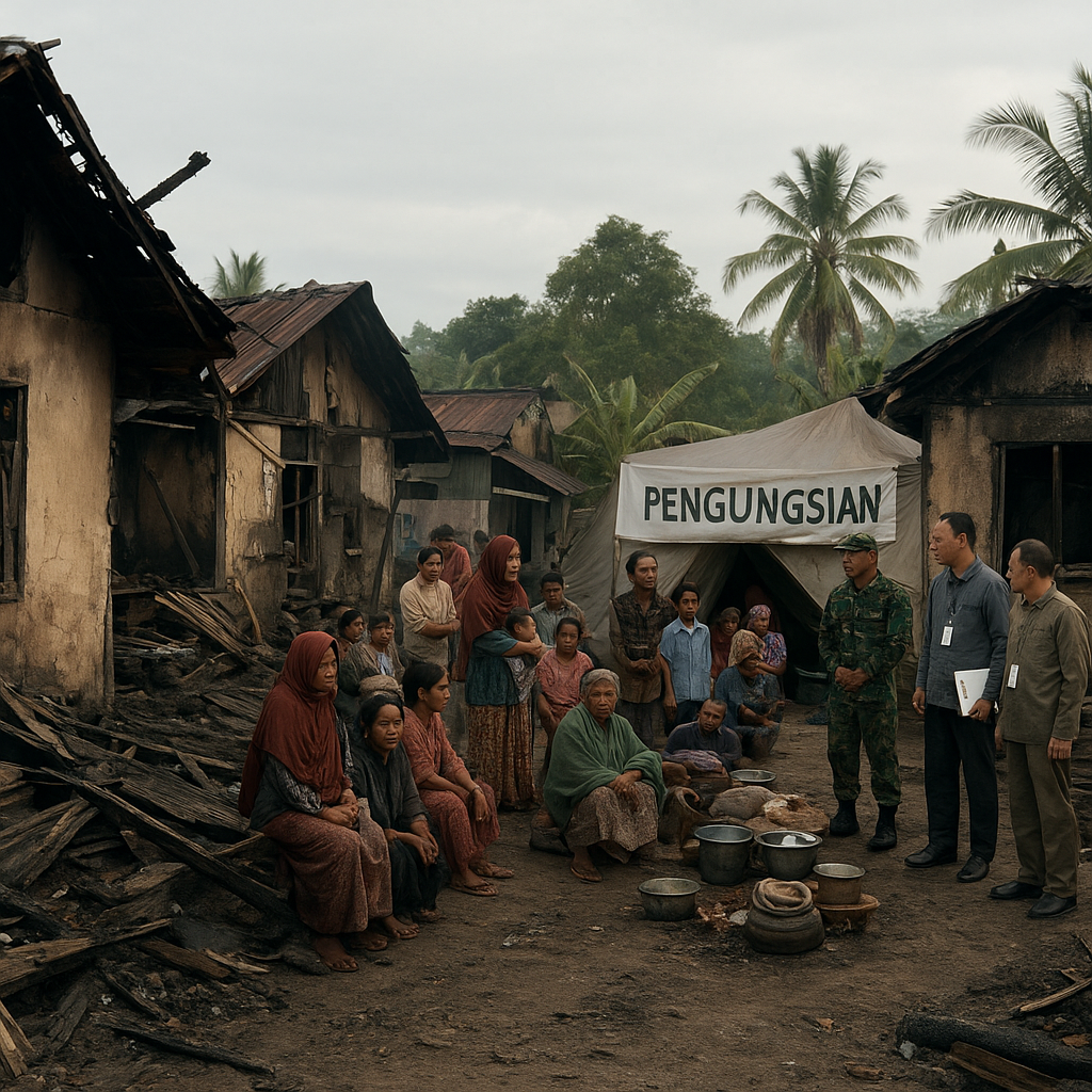 Puluhan Rumah Warga Terdampak Konflik di Halmahera Tengah, Rencana Perbaikan Disiapkan