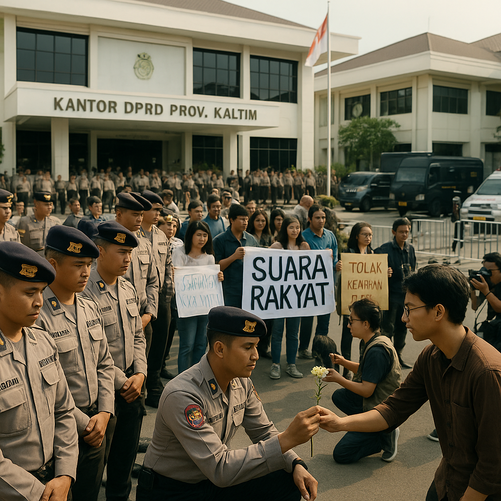 Polda Kaltim Siagakan 2.263 Personel Gabungan dengan Pendekatan Humanis untuk Amankan Aksi 21 April
