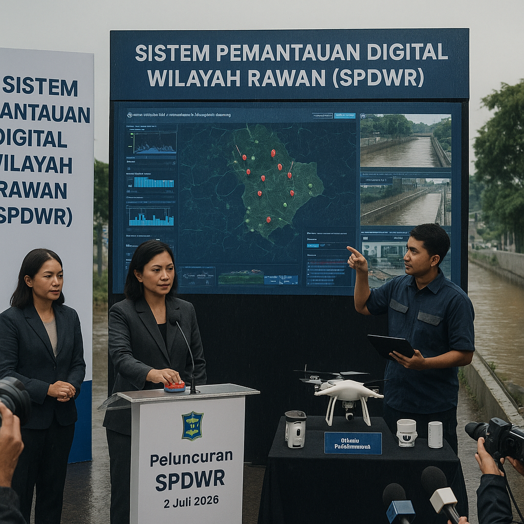 Pemerintah Kota Surabaya Luncurkan Sistem Pemantauan Digital untuk Wilayah Rawan Banjir dan Rob