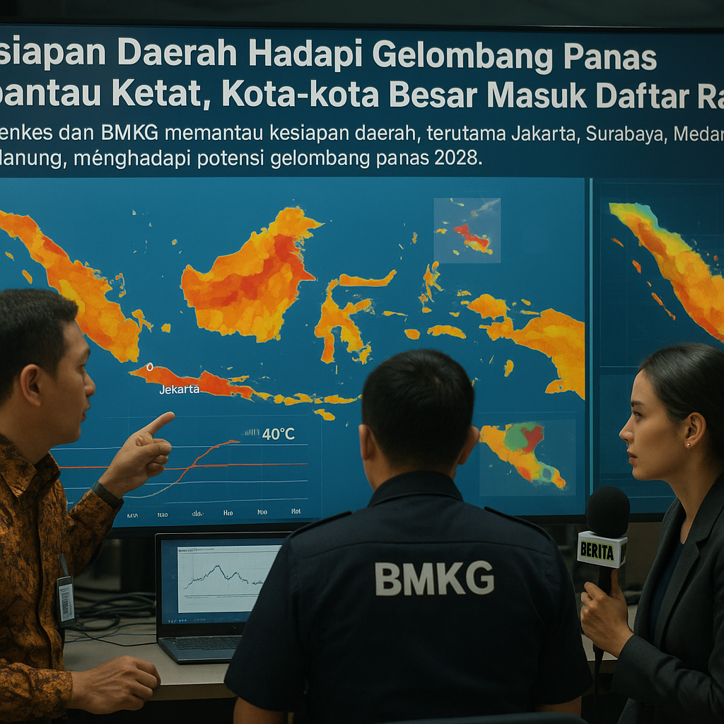 Kesiapan Daerah Hadapi Gelombang Panas Dipantau Ketat, Kota-kota Besar Masuk Daftar Rawan