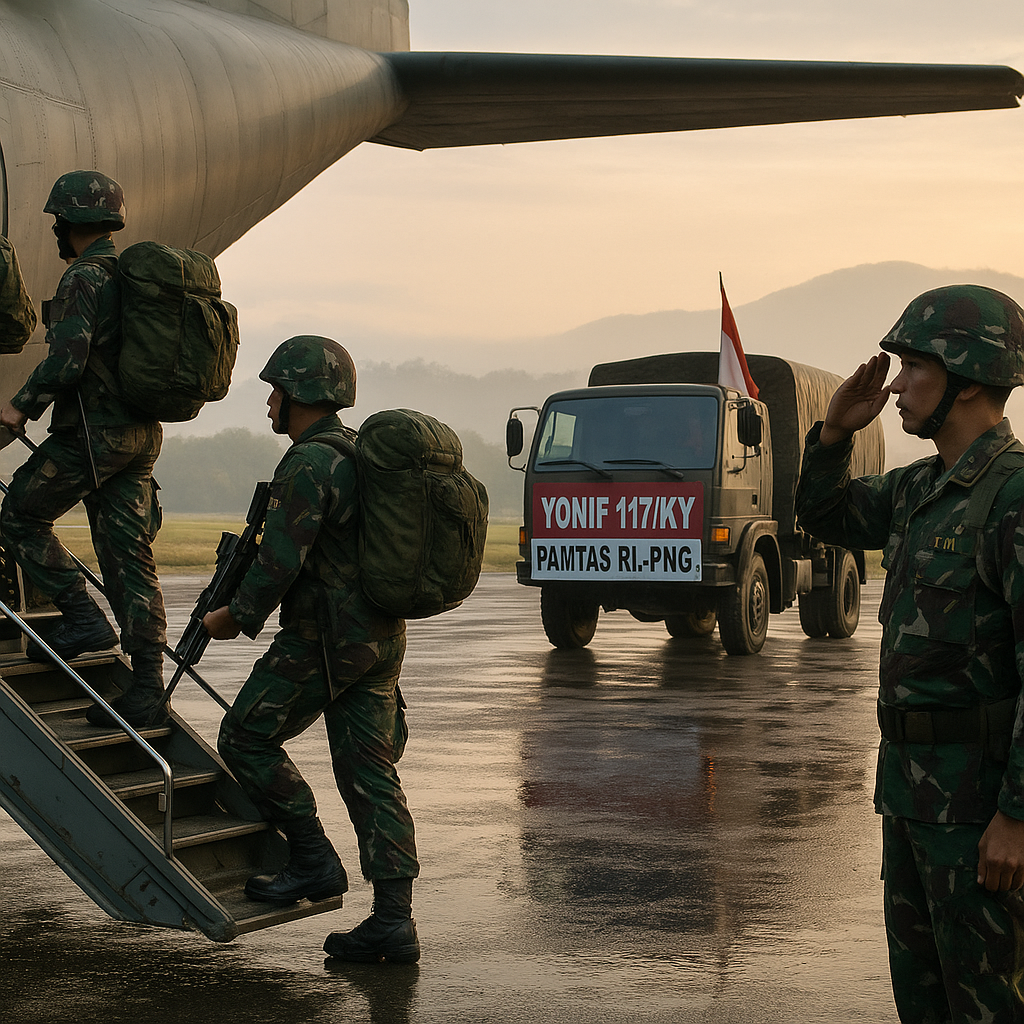 TNI Kerahkan 450 Prajurit Tempur Aceh untuk Misi Jaga Perbatasan RI-PNG