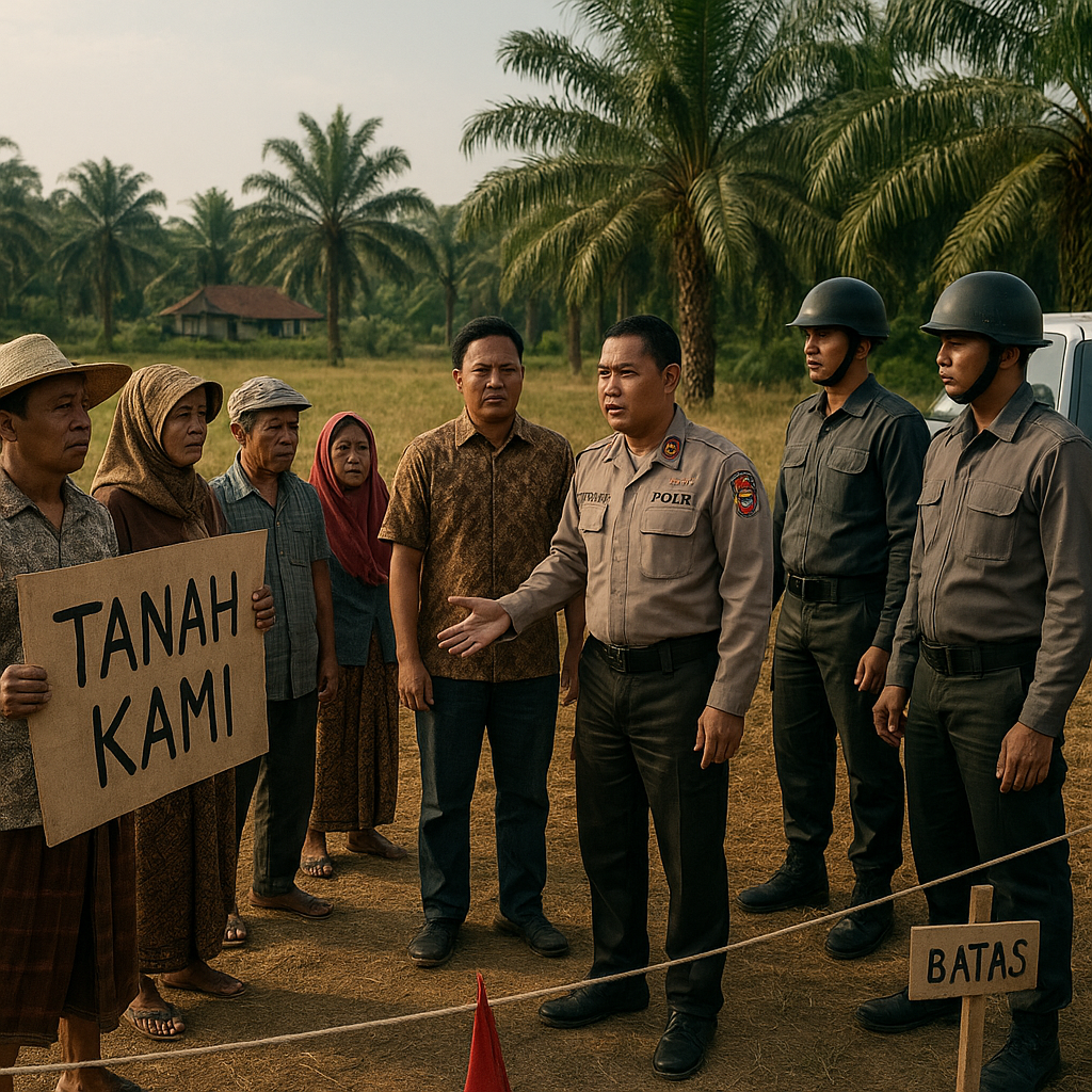 Konflik Agraria di Kabupaten Lampung Selatan, Dua Kelompok Saling Klaim Lahan