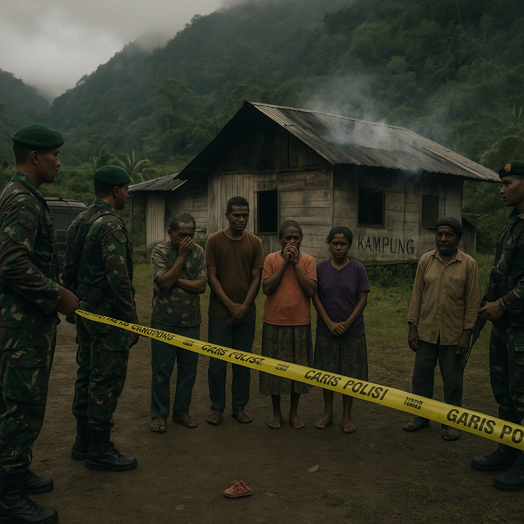 TNI Jelaskan Dua Insiden Berbeda di Kabupaten Puncak, Papua saat OPM Habisi Warga