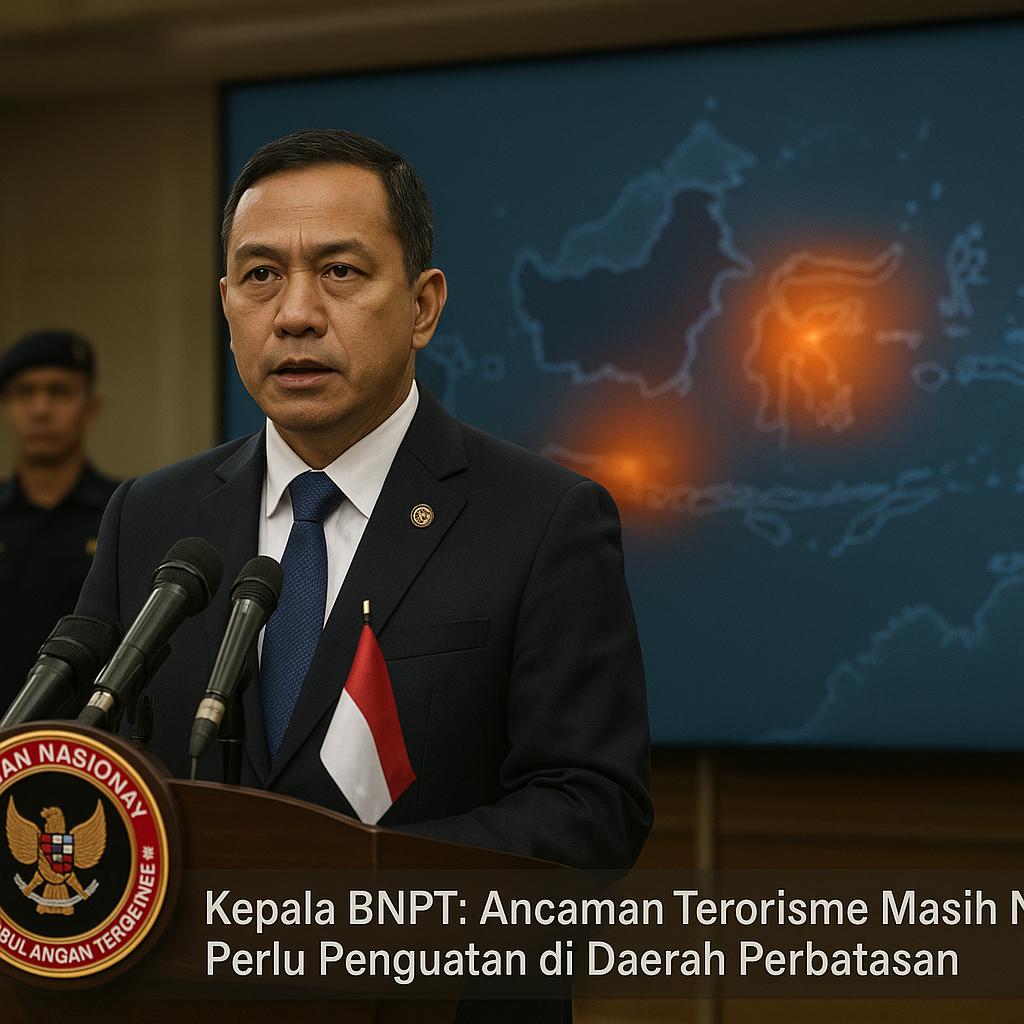 Kepala BNPT: Ancaman Terorisme Masih Nyata, Perlu Penguatan di Daerah Perbatasan