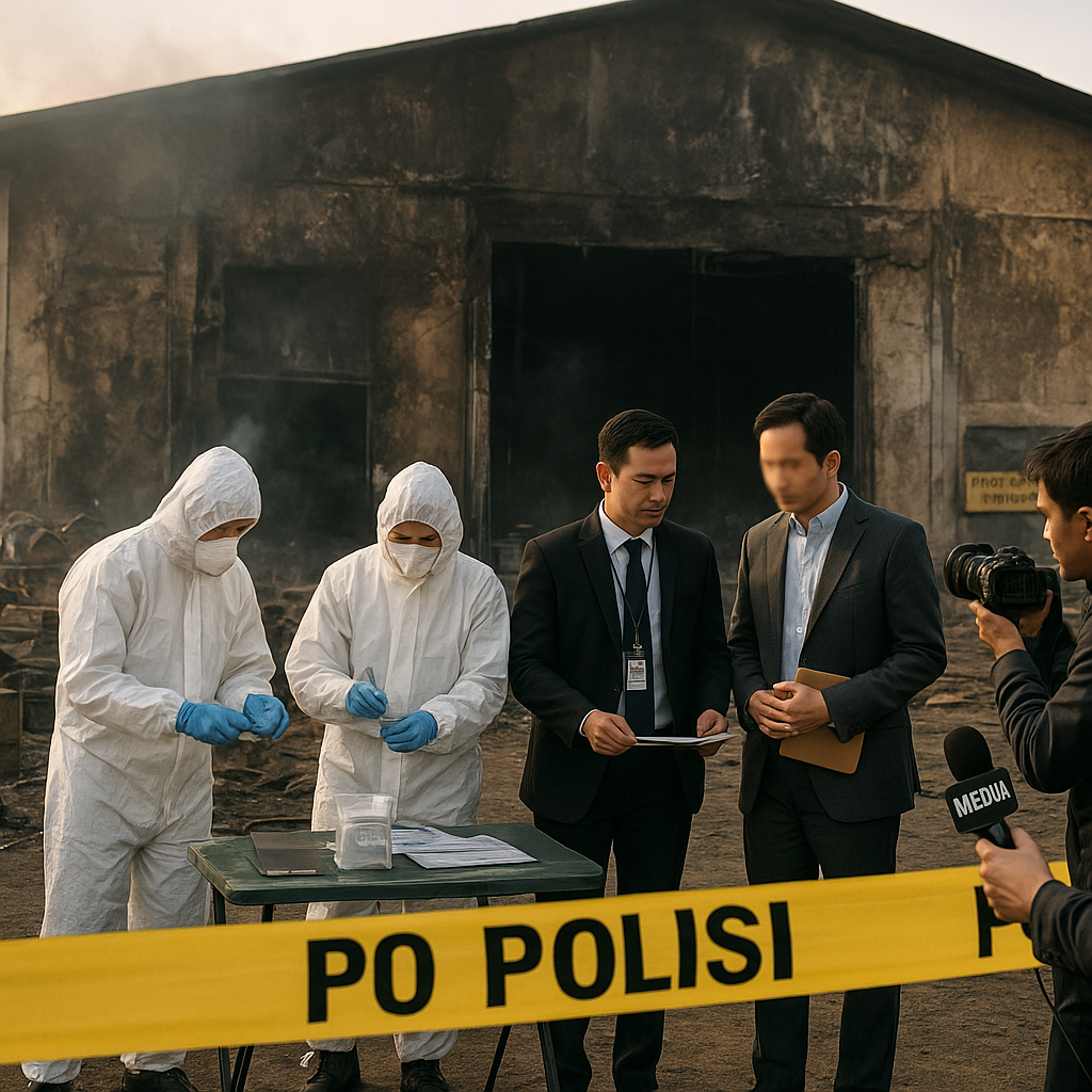 Babak Baru Kasus Kebakaran Gudang Pestisida di Tangsel, Pengelola Kawasan Diperiksa