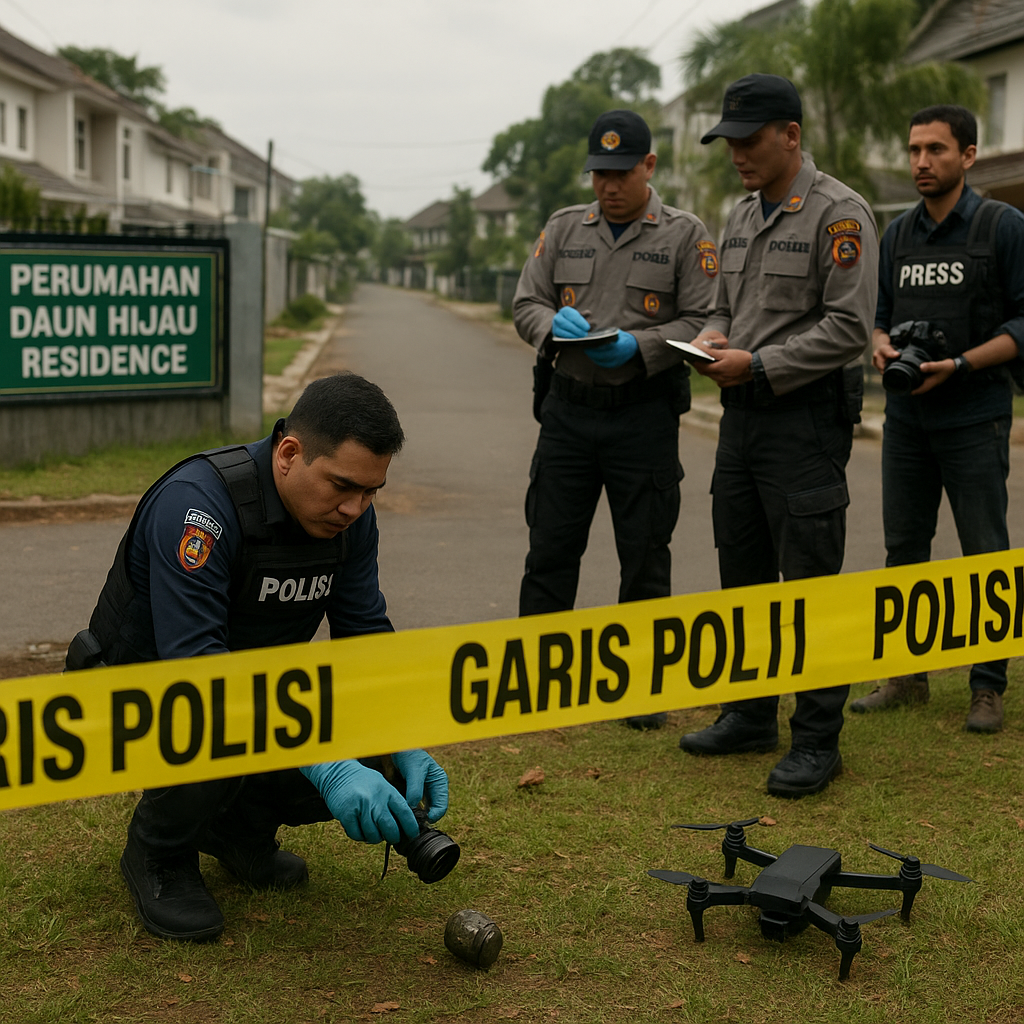 Polisi Ungkap Pengakuan Korban Teror di Depok