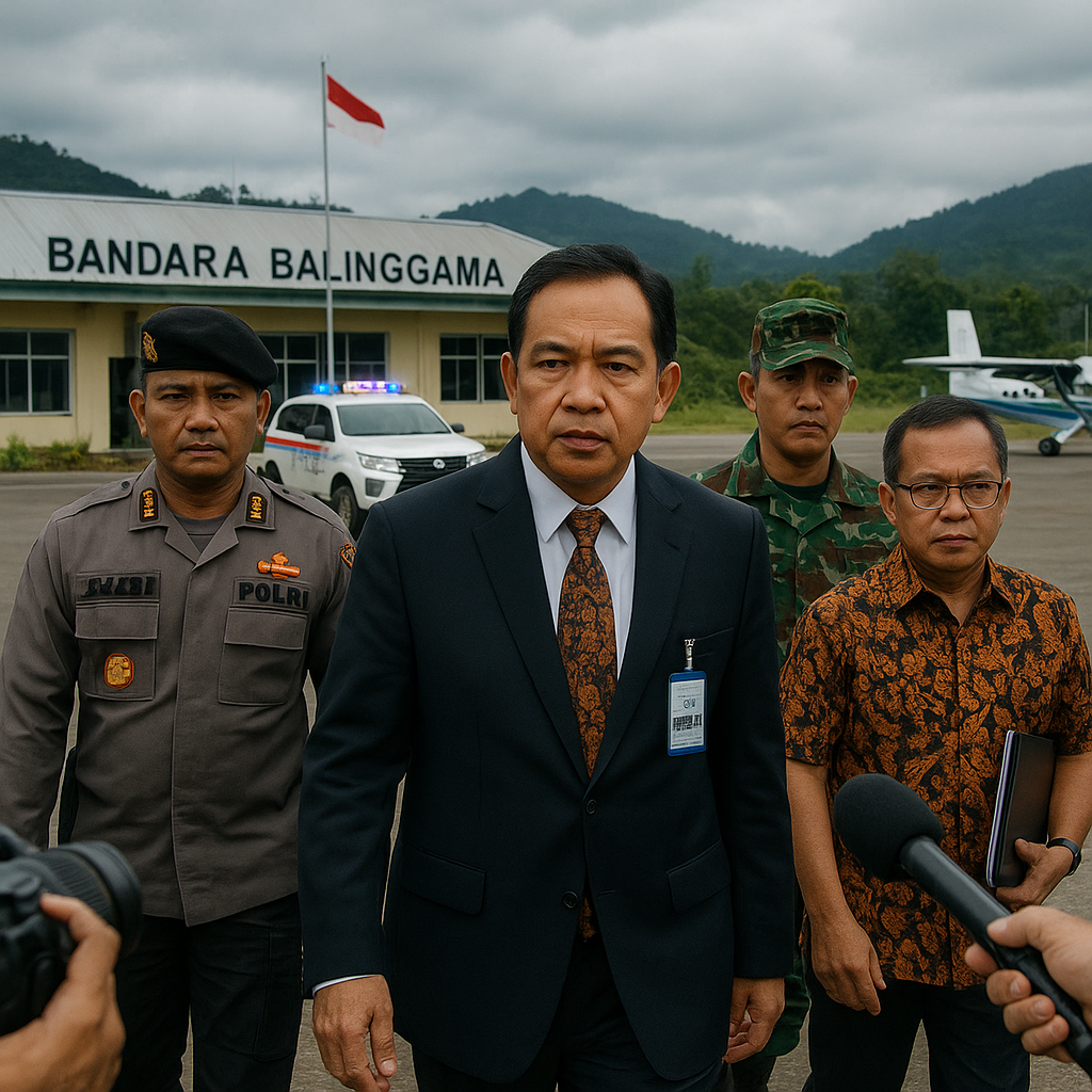 Menhub Tinjau Bandara Yahukimo Pascainsiden Penembakan Pilot