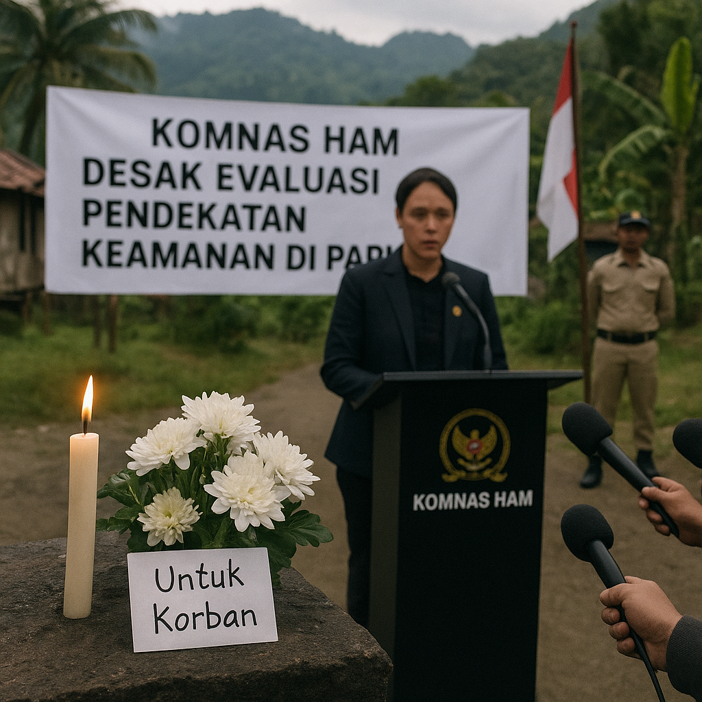 Komnas HAM Desak Evaluasi Pendekatan Keamanan di Papua Pascainsiden Intan Jaya