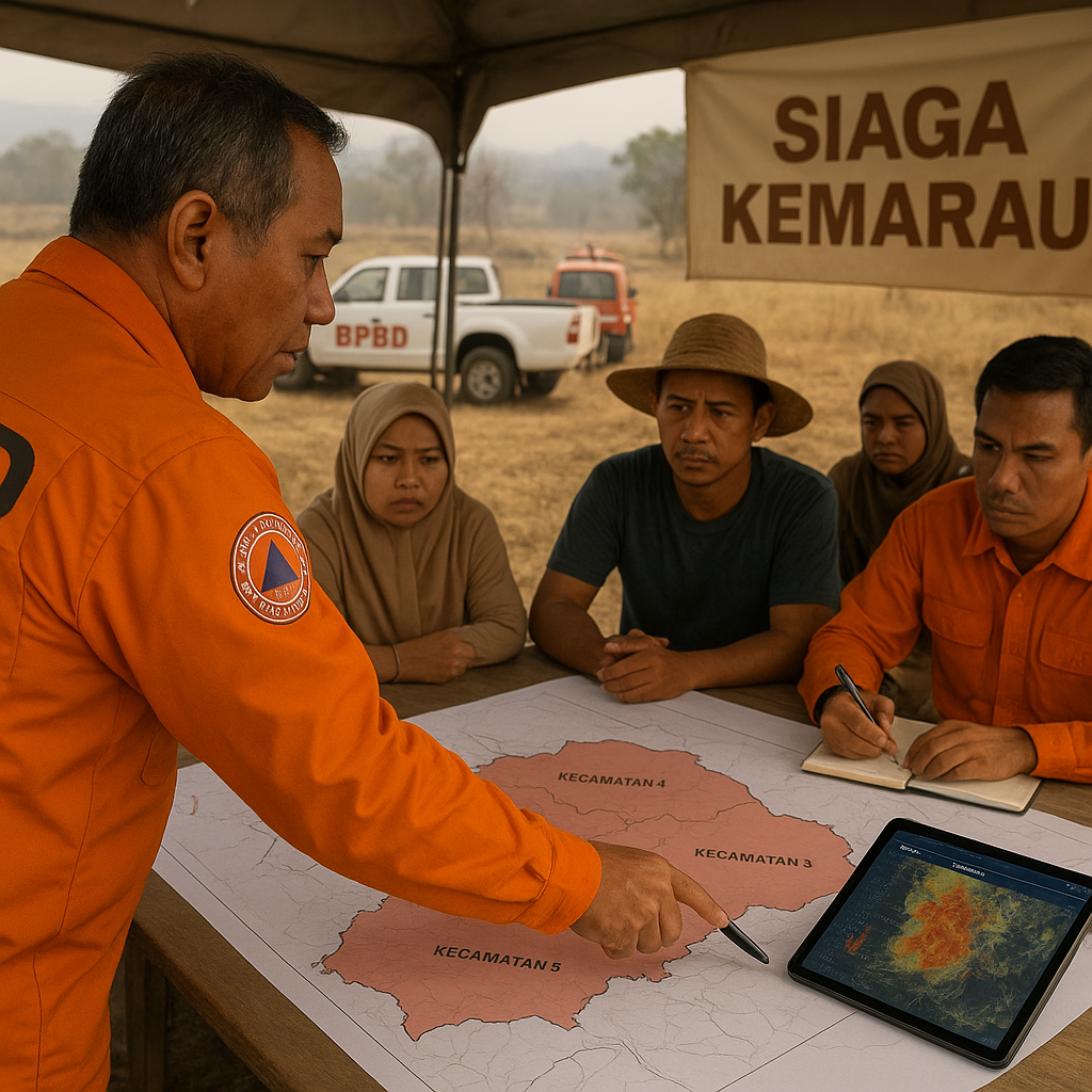 BPBD Petakan 5 Kecamatan Rawan Karhutla di Kabupaten Bandung, Warga Diminta Waspada Kemarau