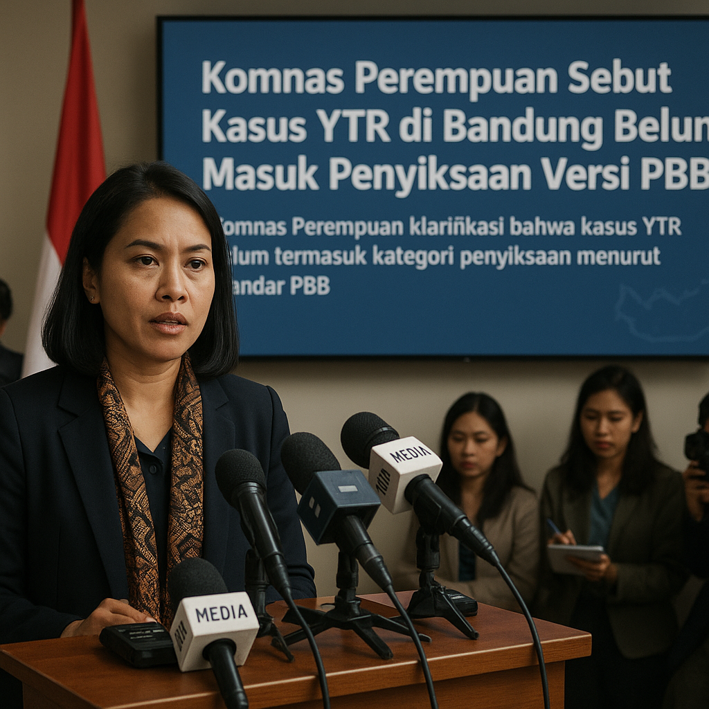 Komnas Perempuan Sebut Kasus YTR di Bandung Belum Masuk Penyiksaan Versi PBB