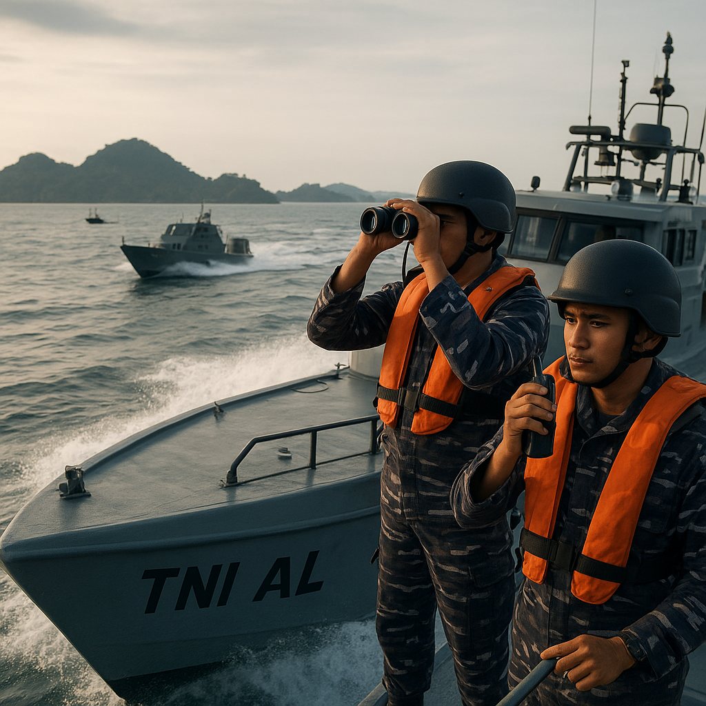 Peningkatan Kewaspadaan Terhadap Gangguan Keamanan Laut di Perairan Kepulauan Riau