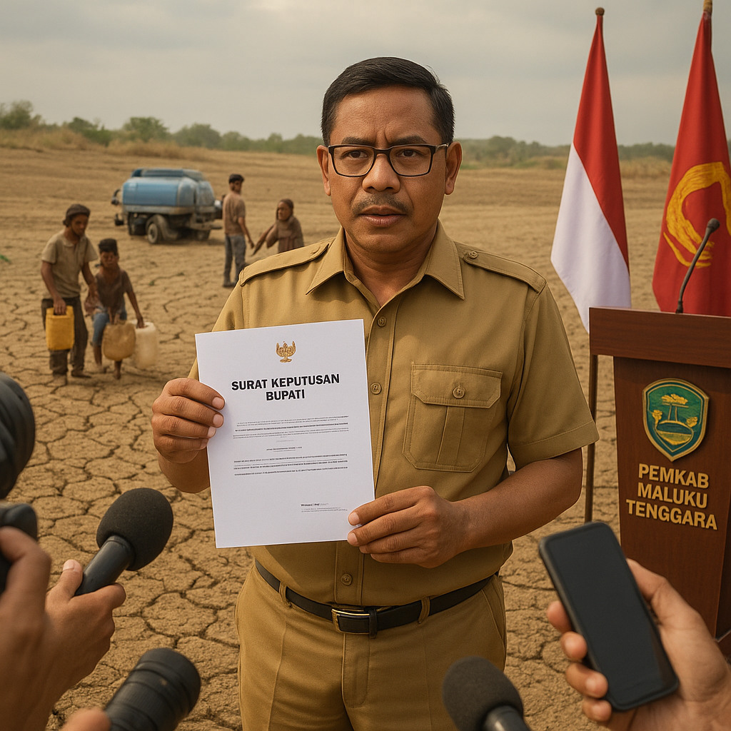 Pemkab Maluku Tenggara Perpanjang Status Darurat Kekeringan Hingga September 2026