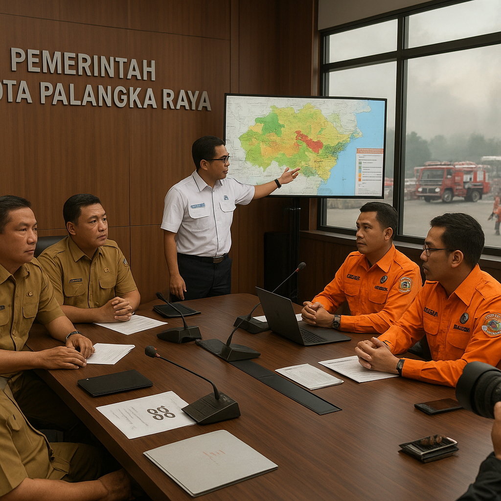 Pemkot Palangka Raya bersiap hadapi ancaman karhutla