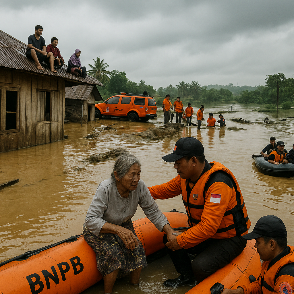BNPB: Puluhan Desa di Kabupaten Aceh Barat Daya Terisolasi Akibat Banjir