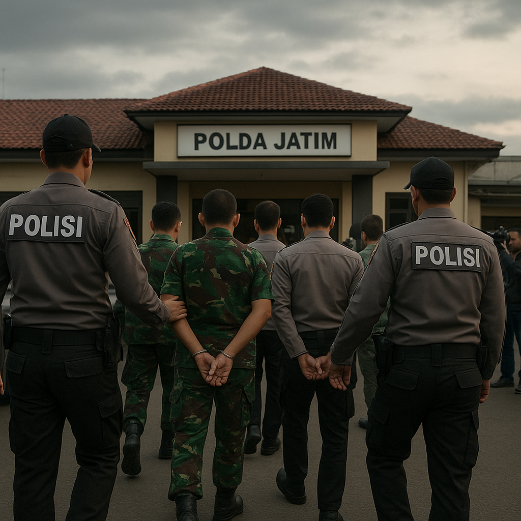 Polda Jatim Amankan 28 Personel TNI-Polri Terkait Tawuran di Ponorogo