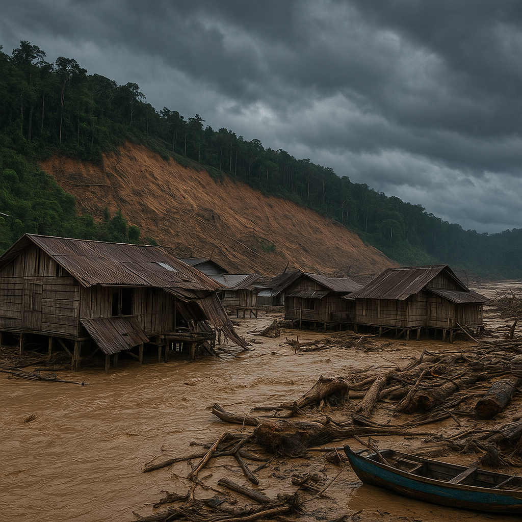 Bencana Terus Datang Ketika Hutan Siberut Hilang