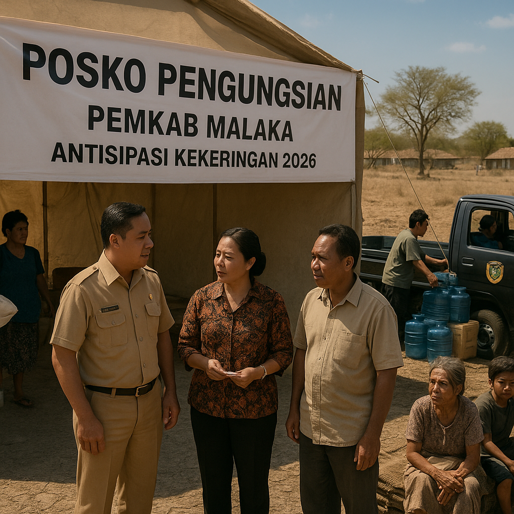 Pemkab Malaka Siapkan Posko Pengungsian Antisipasi Bencana Kekeringan