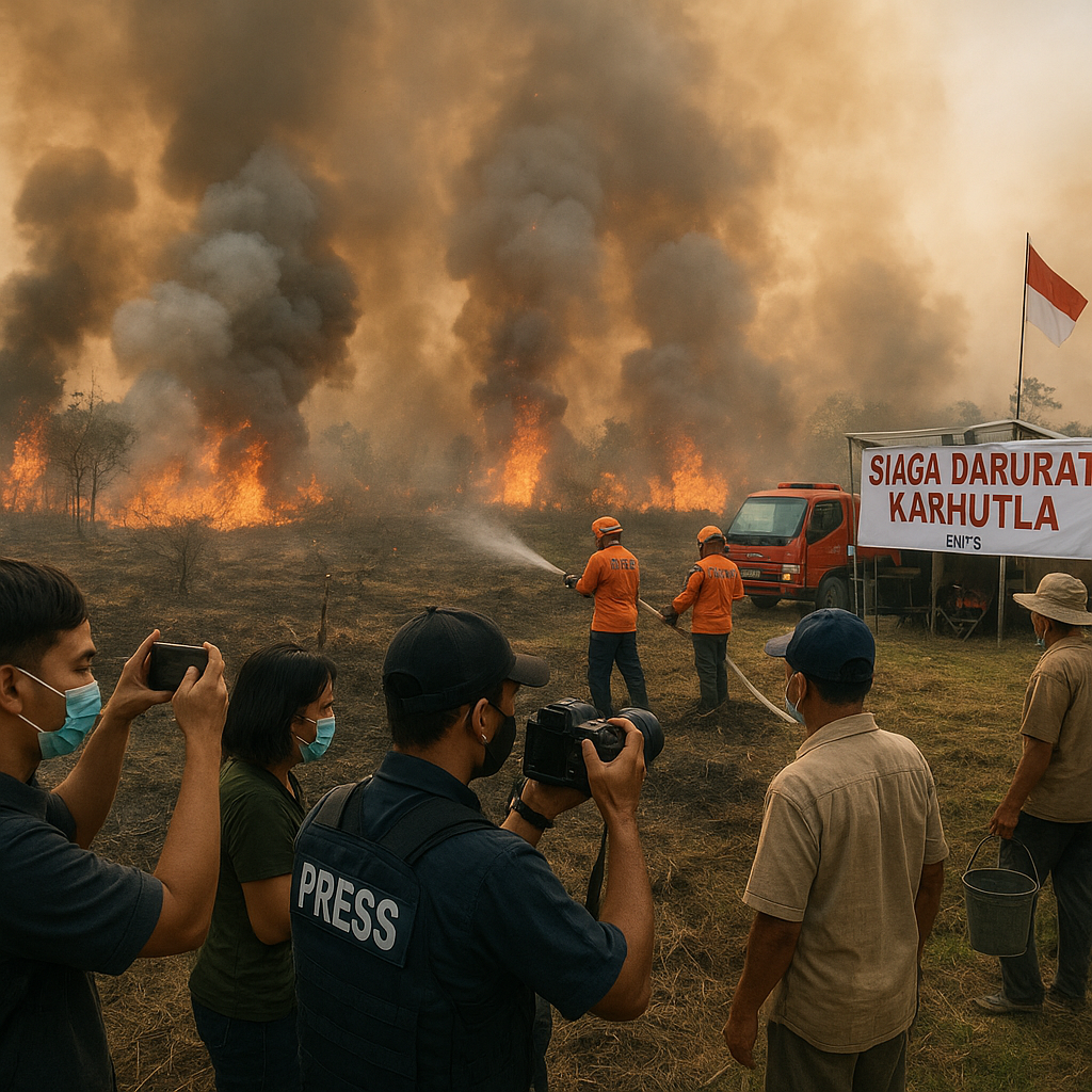 Musim Kemarau, Kebakaran Hutan dan Lahan Meningkat di Sejumlah Daerah, BNPB Imbau Warga Tingkatkan Kewaspadaan