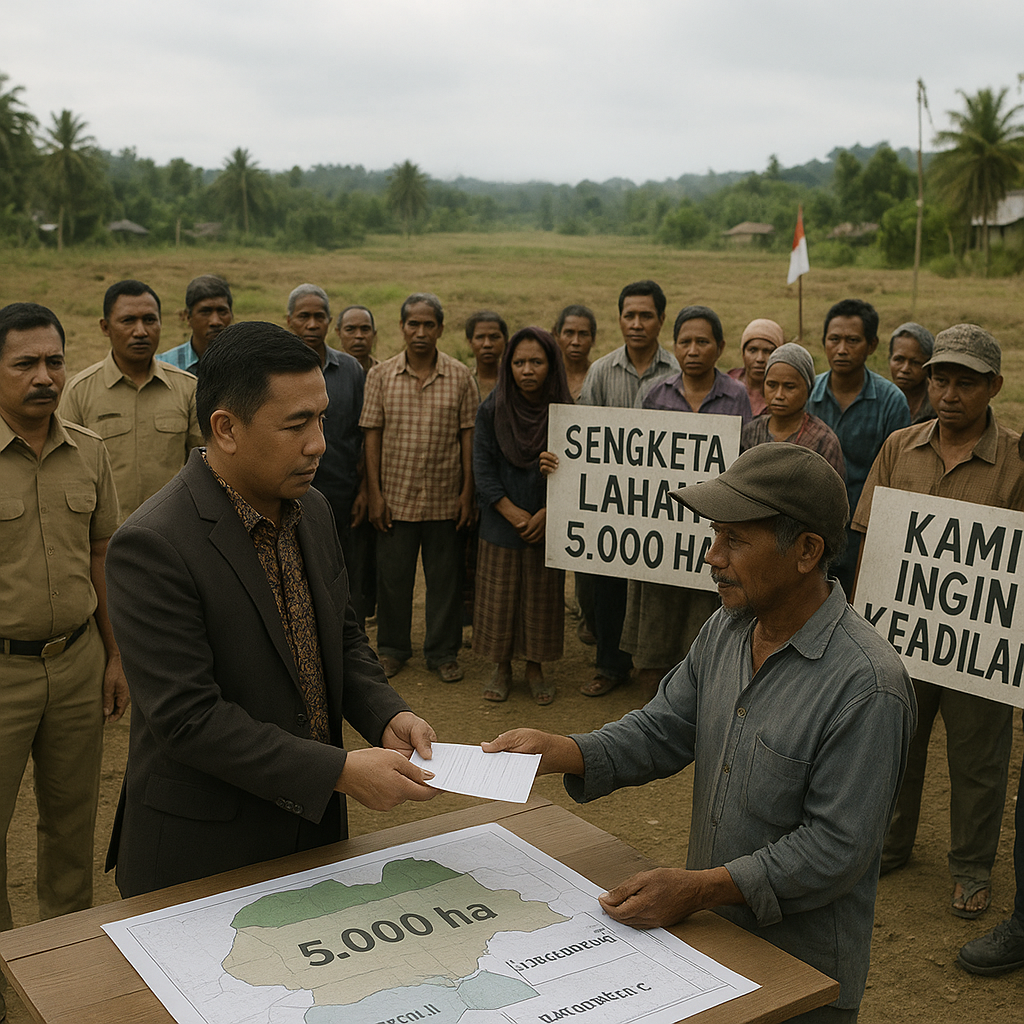Konflik Agraria di Sulawesi Tengah Meningkat, Bupati Segera Bentuk Tim Mediasi