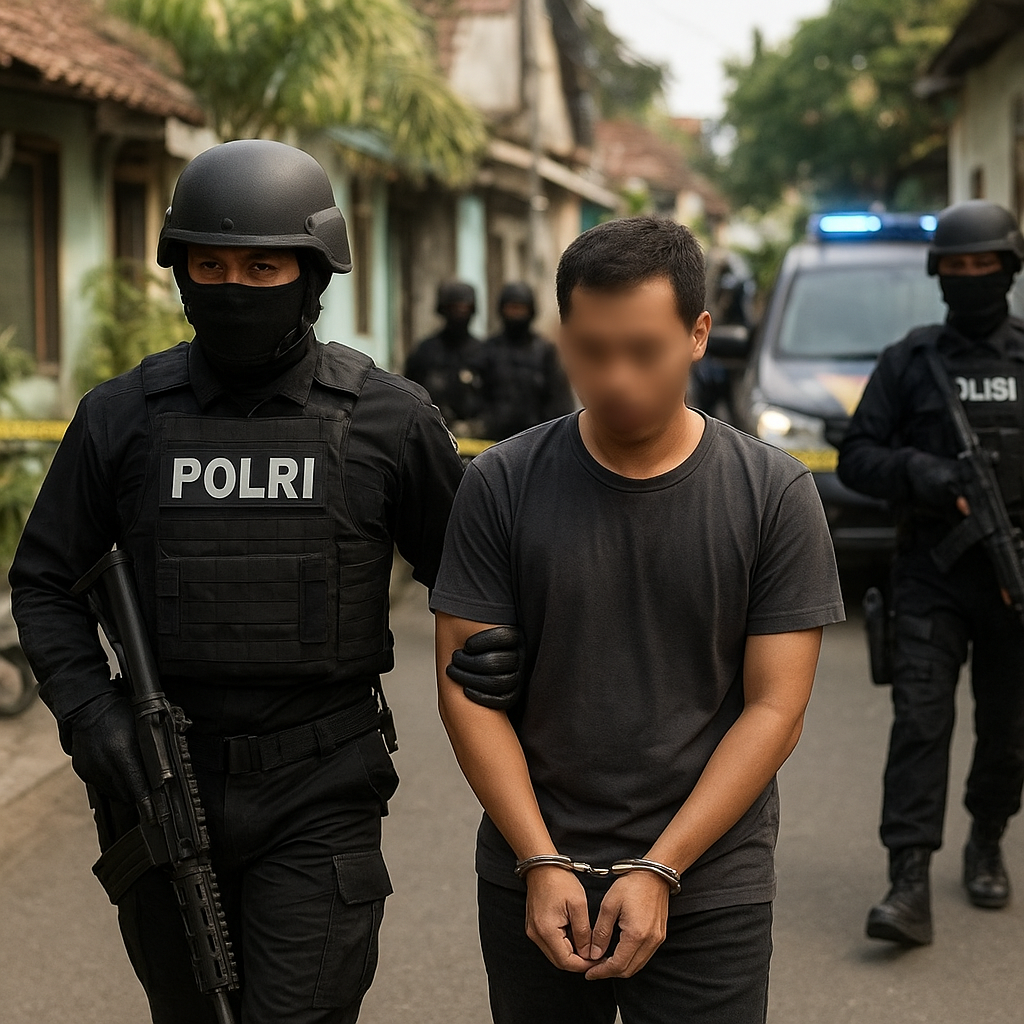Polri Tangkap 20 Terduga Teroris di Beberapa Daerah