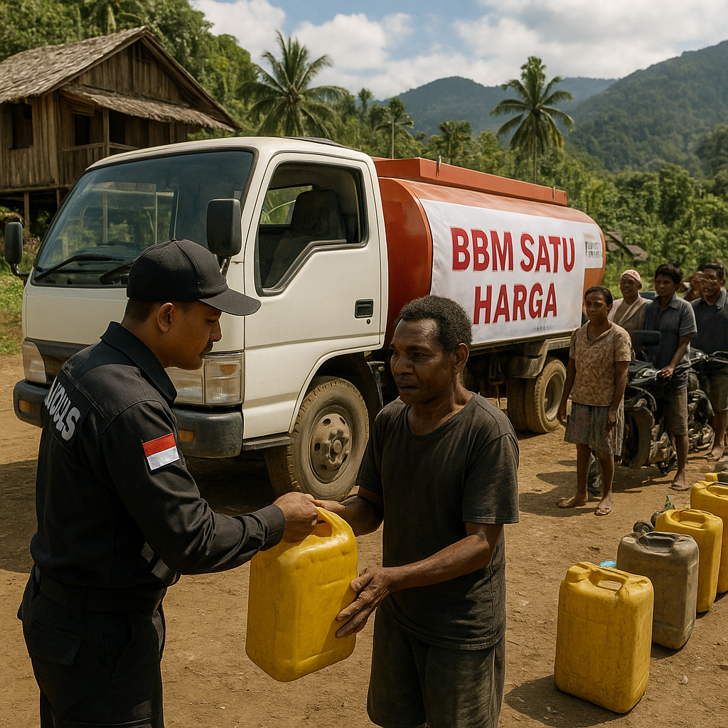BBM Satu Harga di Papua Diperluas, Satgas: Untuk Tekan Konflik Sosial dan Kemahalan