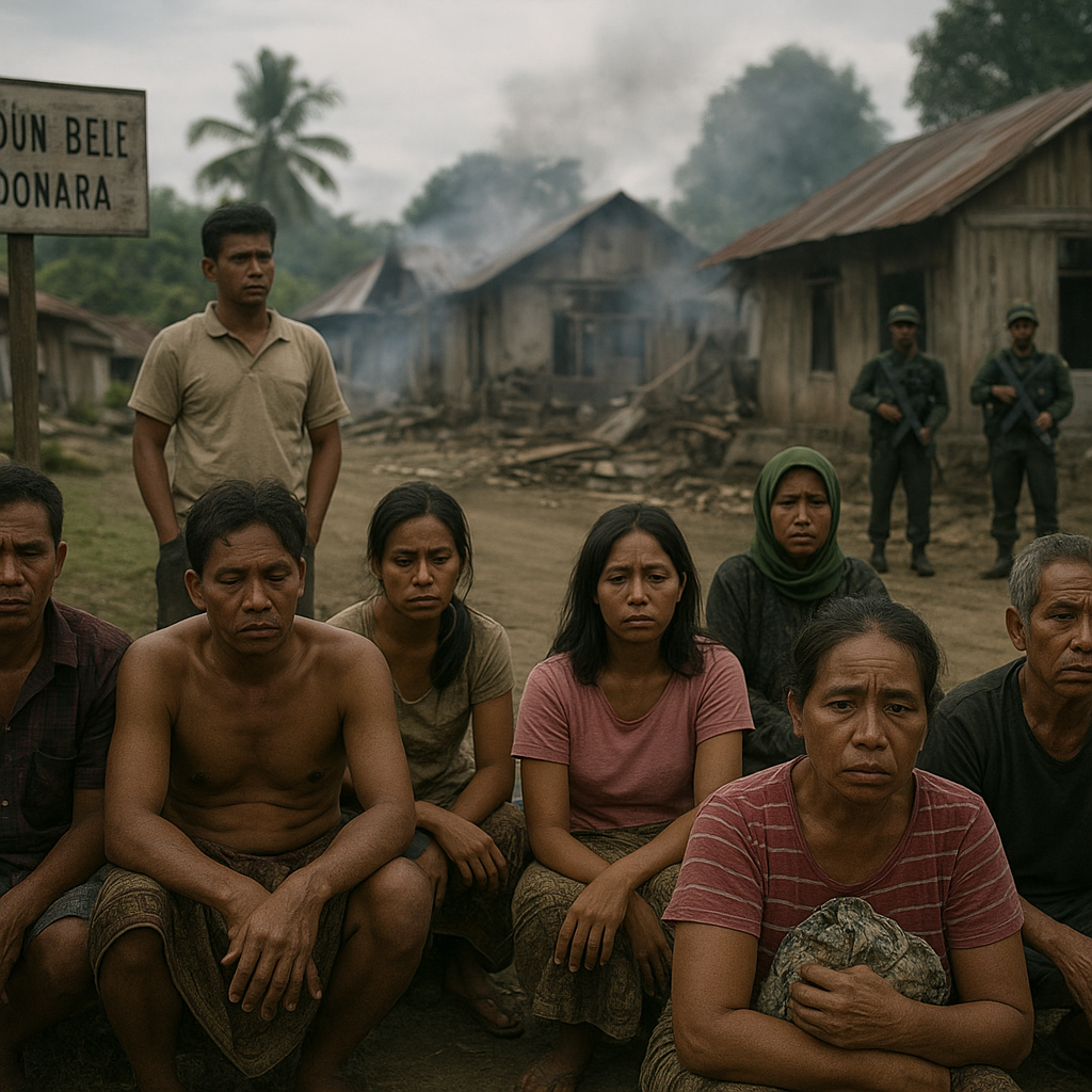 Konflik Antar Desa Kembali Terjadi di Adonara, Warga Trauma