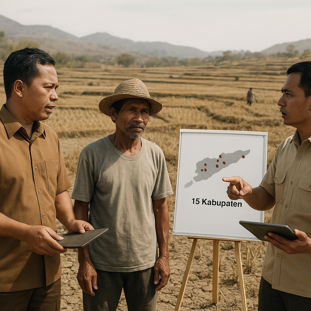 Evaluasi Kerawanan Pangan Diberlakukan di 15 Kabupaten NTT Usai Gagal Panen