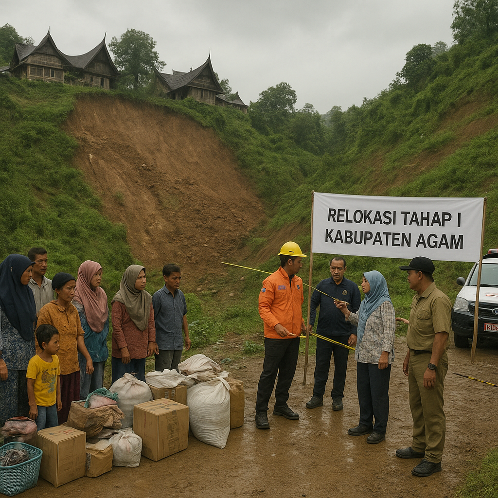 Rawan Longsor, 5 Desa di Kabupaten Agam Sumbar Akan Direlokasi Bertahap