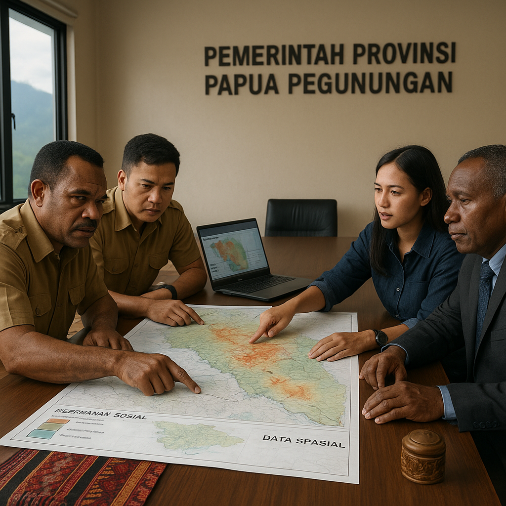 Perspektif: Pentingnya Data Spasial Kerawanan Sosial dalam Perencanaan Pembangunan di Papua Pegunungan