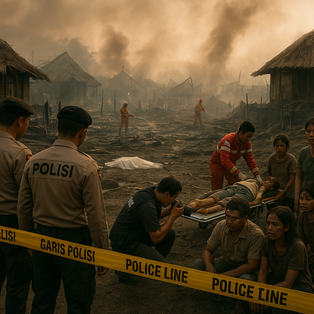 Bentrok Warga Adonara Flores Timur: 3 Tewas, 5 Terluka, 20 Rumah Terbakar