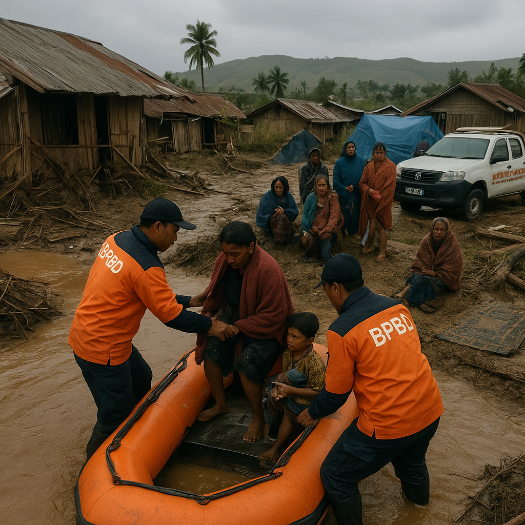 Banjir Bandang Terjang Tiga Desa di Sumba Barat, Satu Tewas dan Puluhan Mengungsi