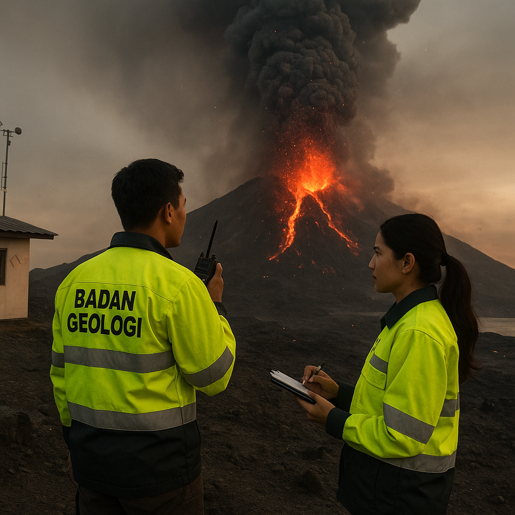 Badan Geologi: Gemuruh Gunung Karangetang terdengar hingga Pos PGA