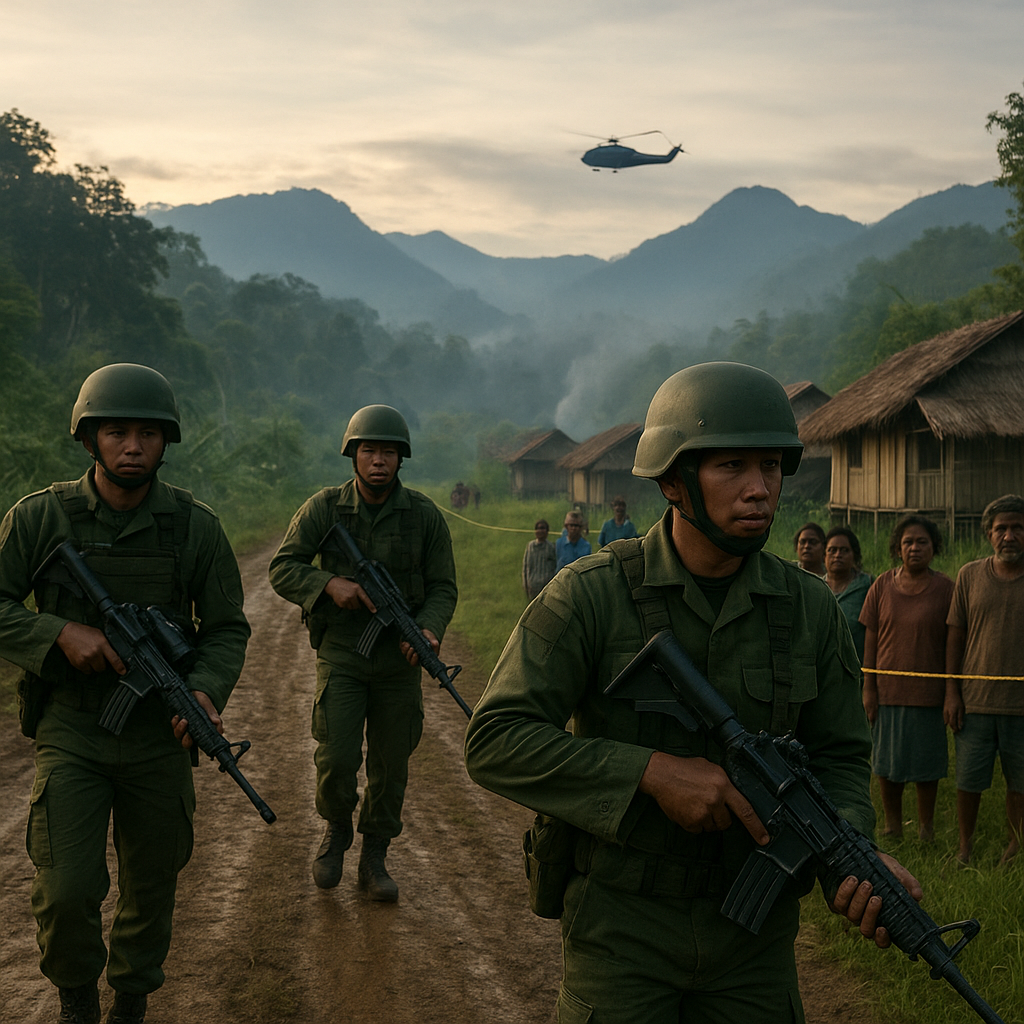 TNI Buru Anggota OPM Pelaku Pembunuhan 3 Warga Sipil di Papua